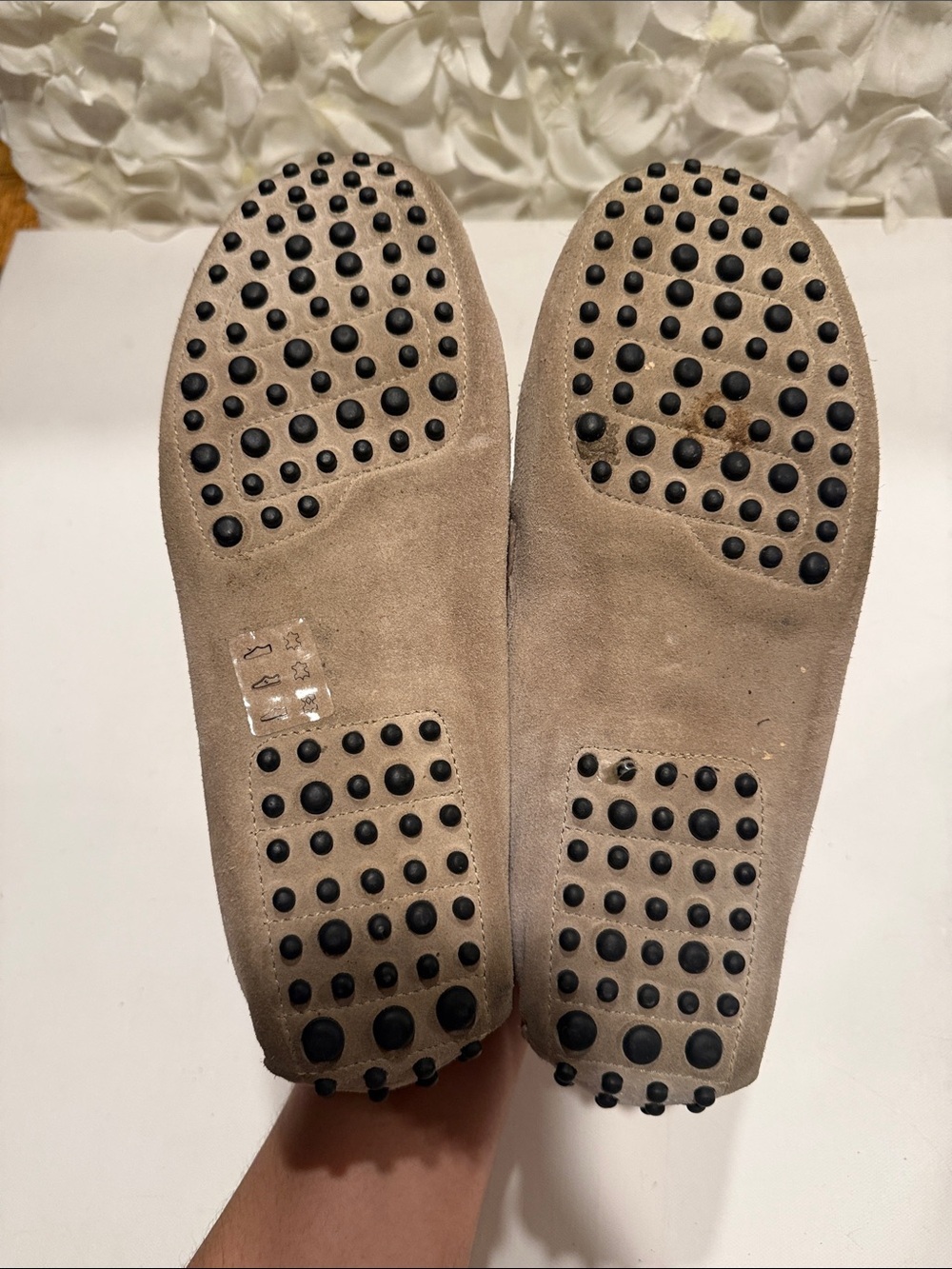 Men's Suede Bit Loafers in Taupe - Picture 4 of 4